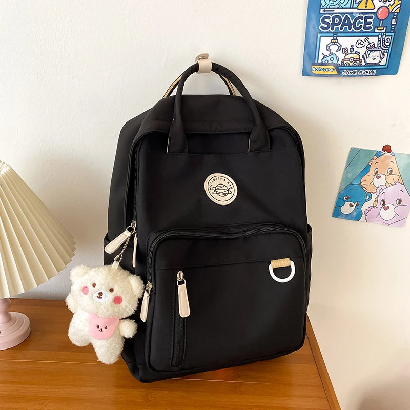 College Student School Backpack with Computer Compartment