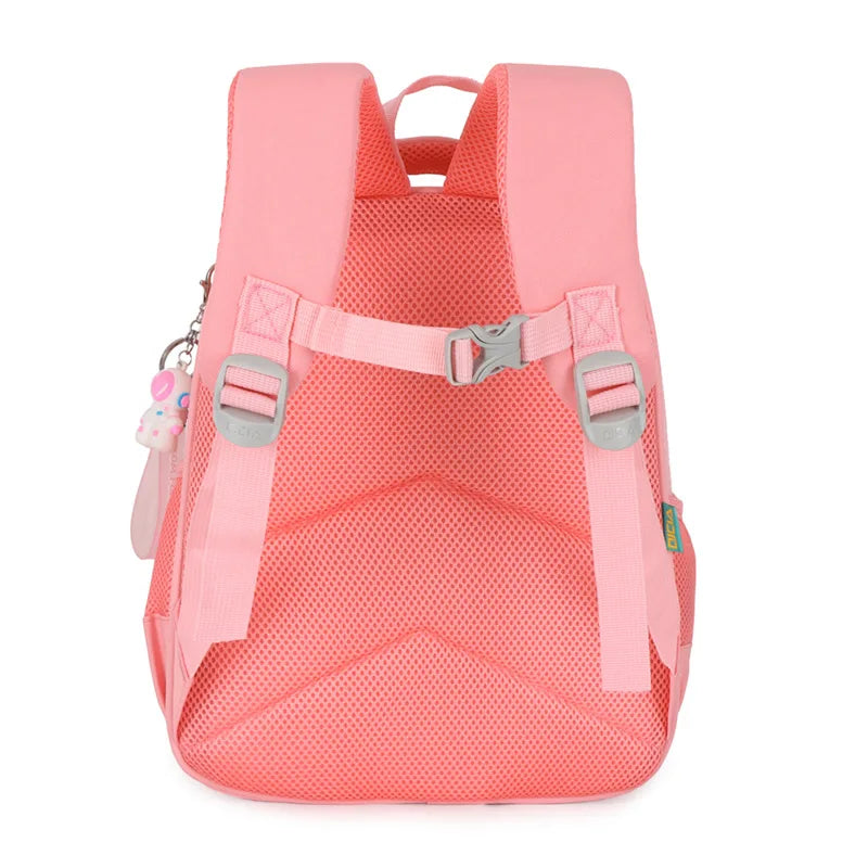 Primary School Children Backpack Cartoon Design Lightweight Bag