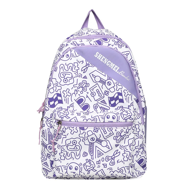 Harajuku Junior School Backpack Large Capacity Japanese College Student Bag