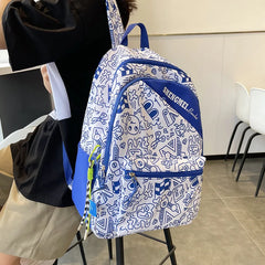 Harajuku Junior School Backpack Large Capacity Japanese College Student Bag