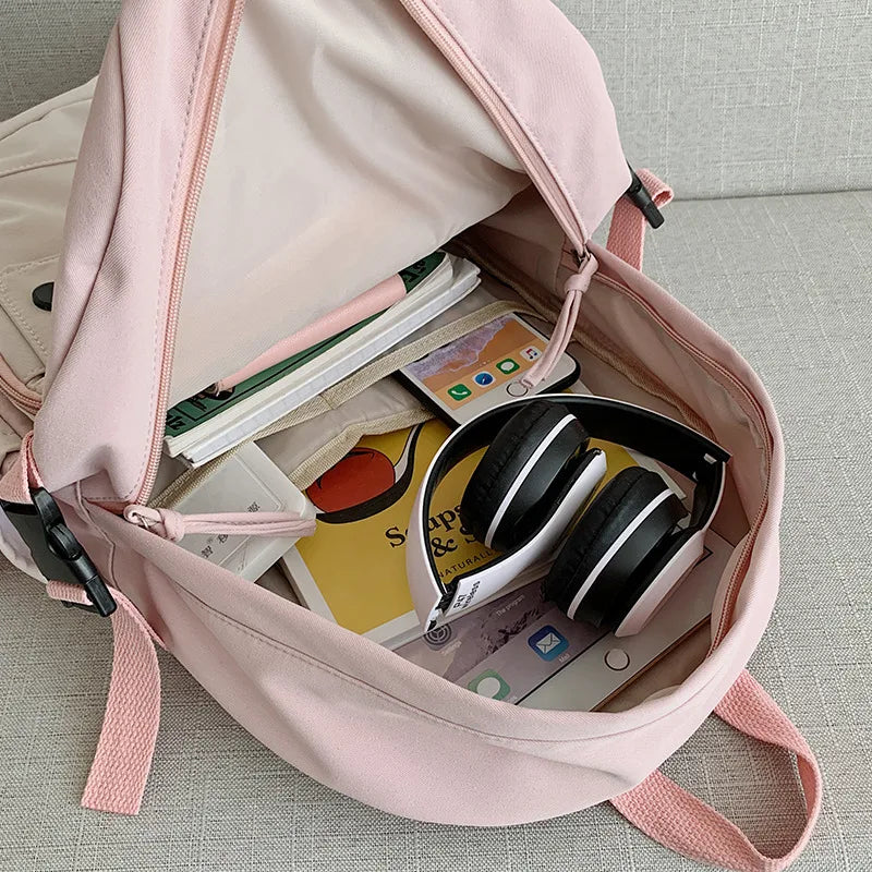 Youth Style School Backpack for Teenager Girls Boys