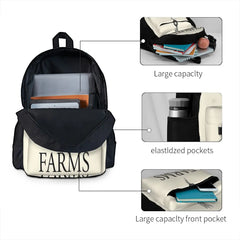 Schrute Farms Backpacks Men's & Women's Bags Eco-Friendly Class Bags