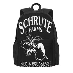 Schrute Farms B&B Backpacks Men's Women's Bags Reusable Personalised Students
