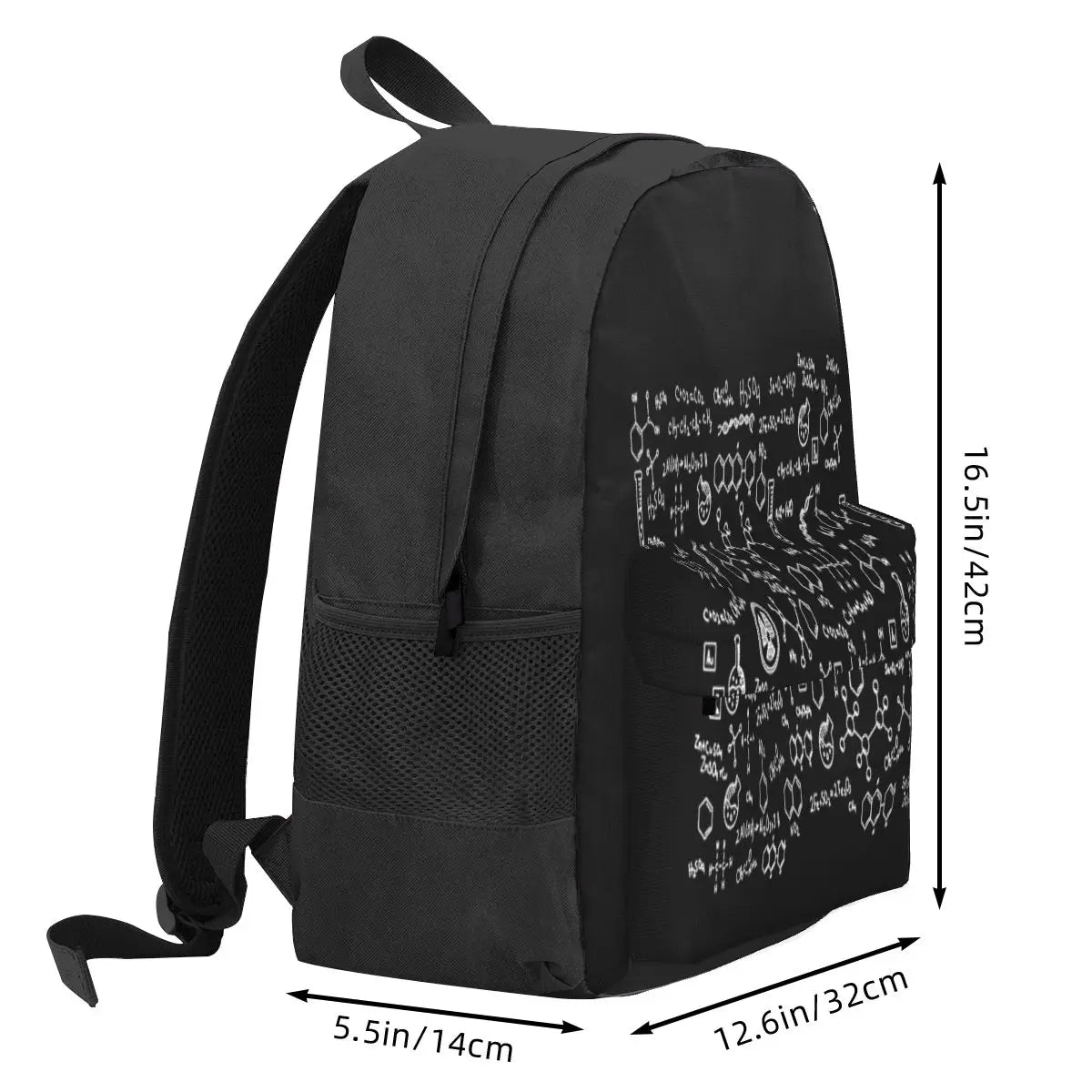 Science Chemistry Pattern Backpacks Men's Backpacks Bags For Women