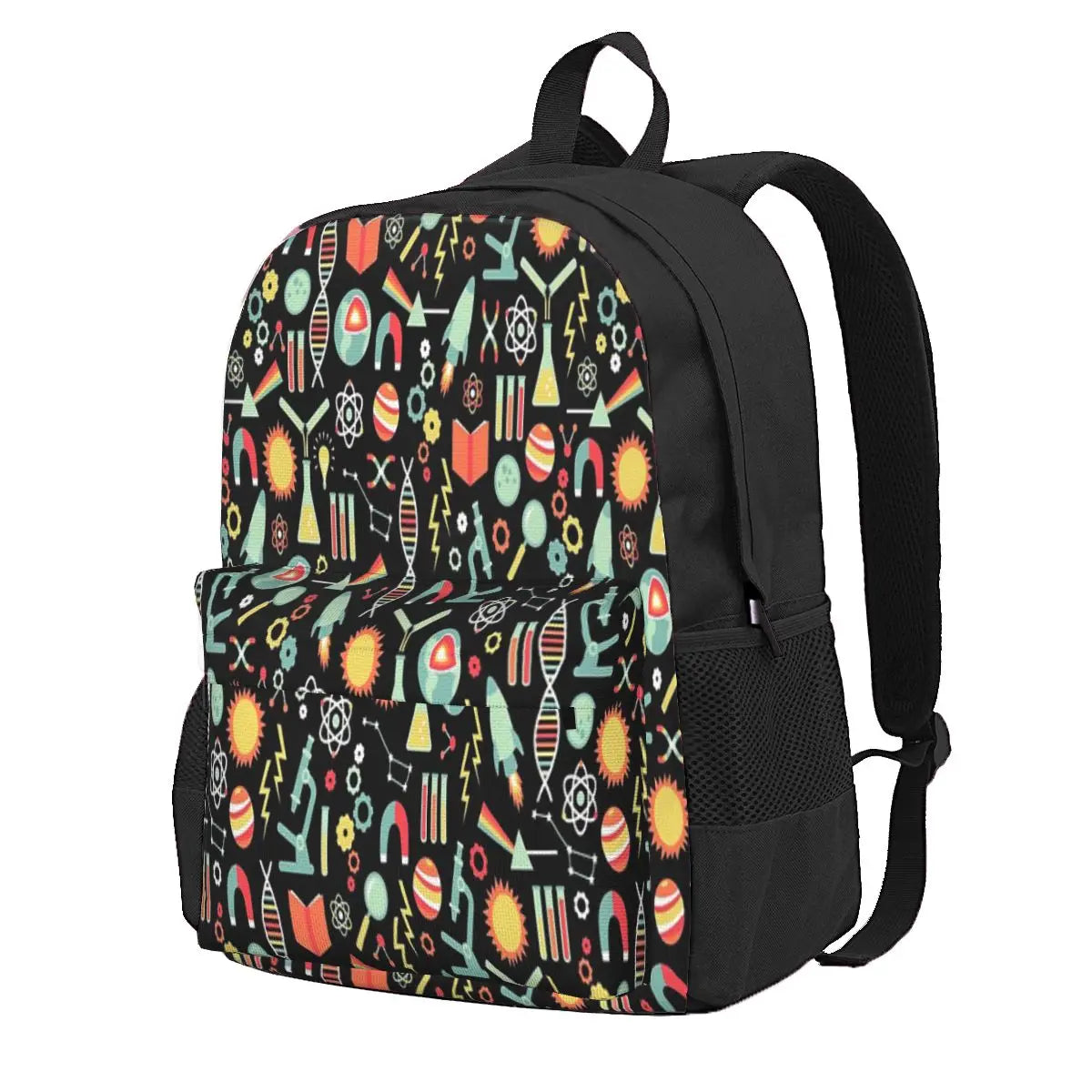 Science Studies 3 Backpacks Men's Backpacks Bags For Women Kids Backpack Women B