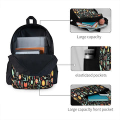 Science Studies 3 Backpacks Men's Backpacks Bags For Women Kids Backpack Women B