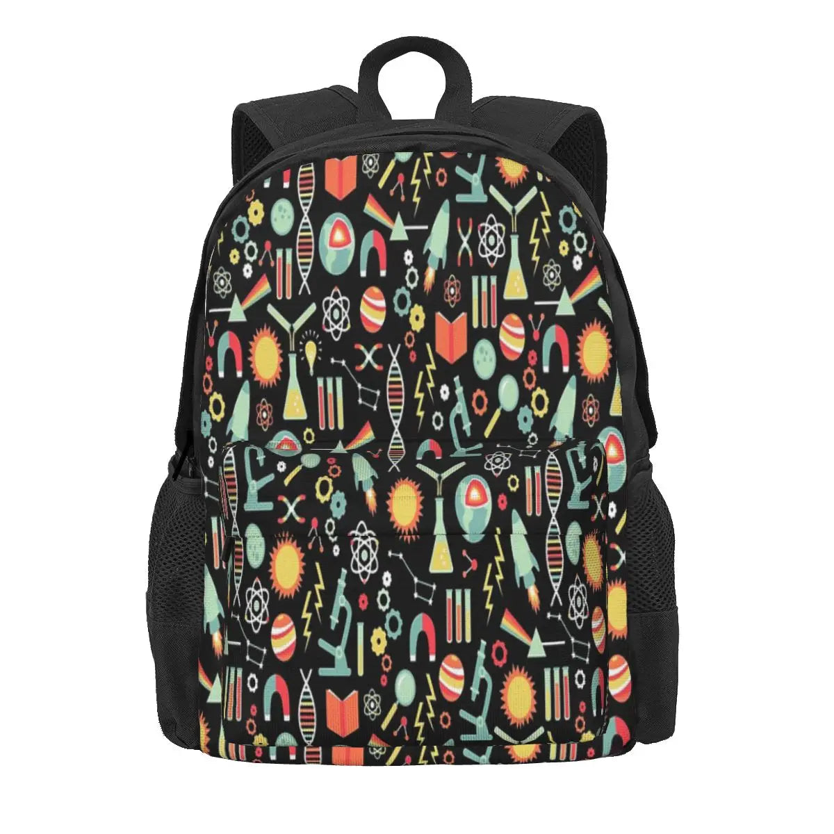 Science Studies 3 Backpacks Men's Backpacks Bags For Women Kids Backpack Women B