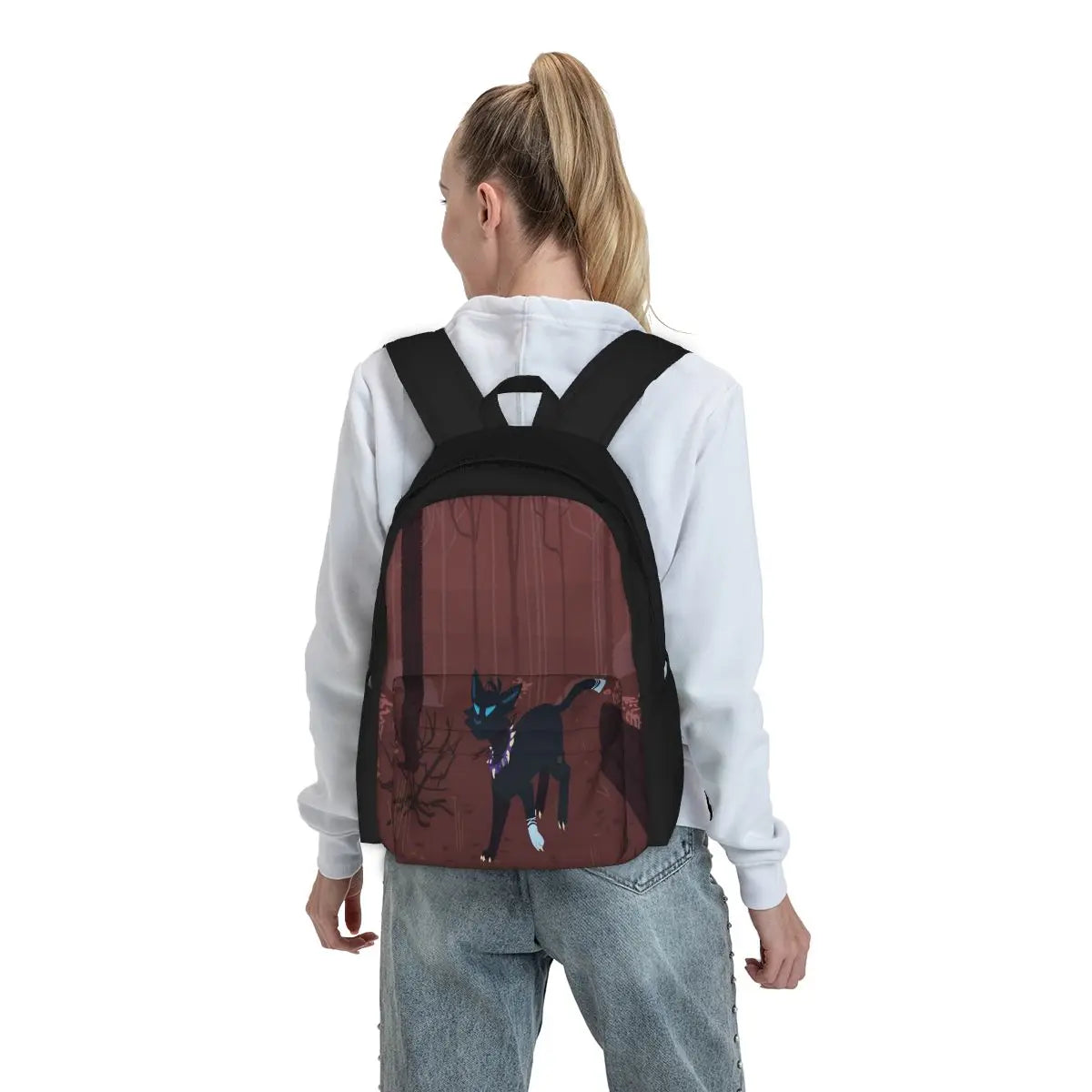 Scourge Of The Forest Backpack Men's Women's Anime Bag