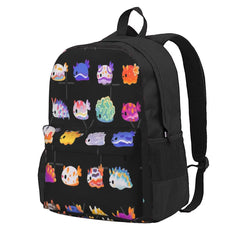 Sea Slug Backpacks Men's School Bags Boys Anime Print Bag Women