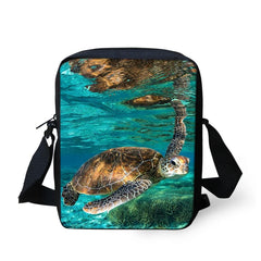Sea Turtle Mini Cross-body Bag Casual Messenger Bags