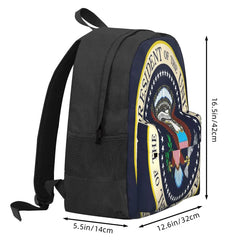 President of 3 Backpacks Men's & Women's Handbag Backpacks