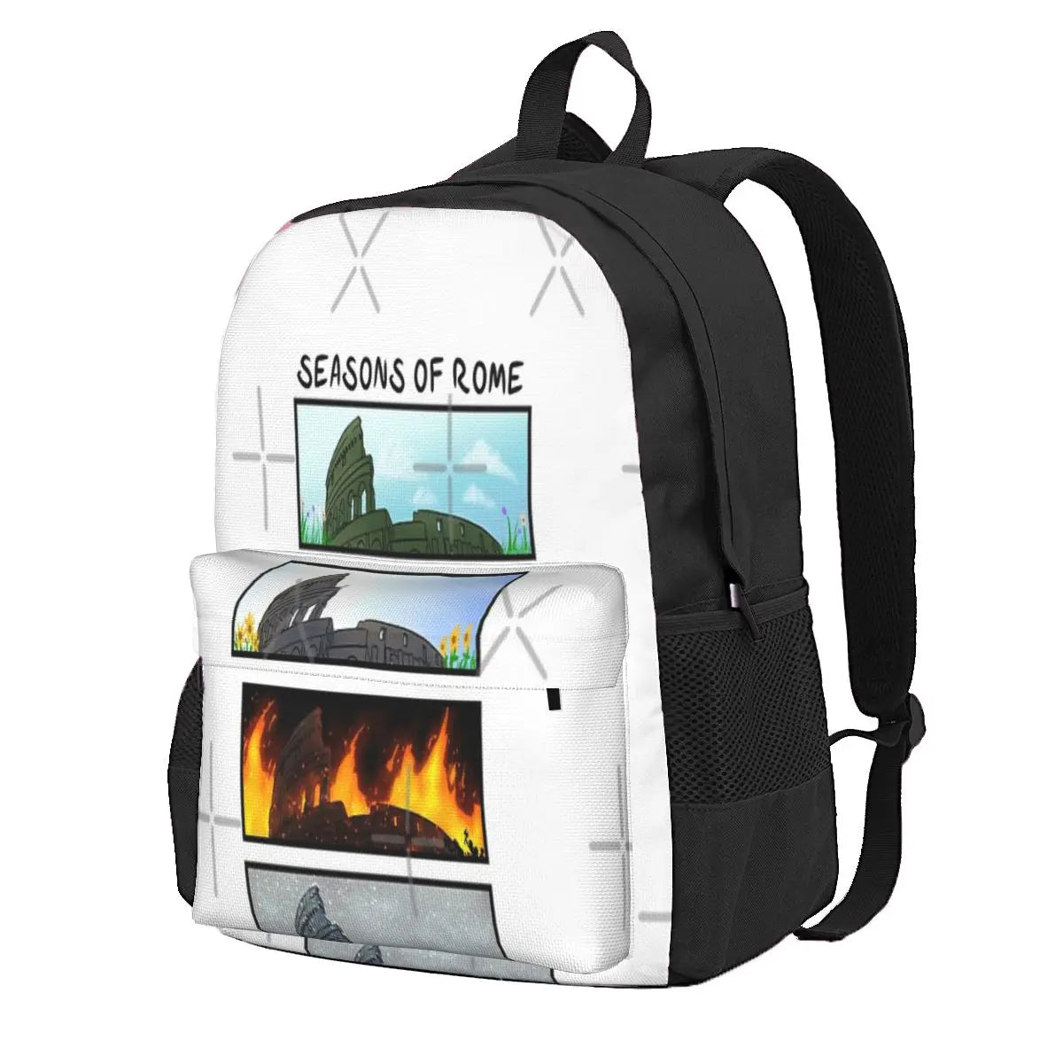 Seasons Of Rome Backpacks Men's Women's Children's Anime Backpacks