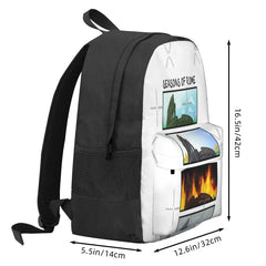 Seasons Of Rome Backpacks Men's Women's Children's Anime Backpacks