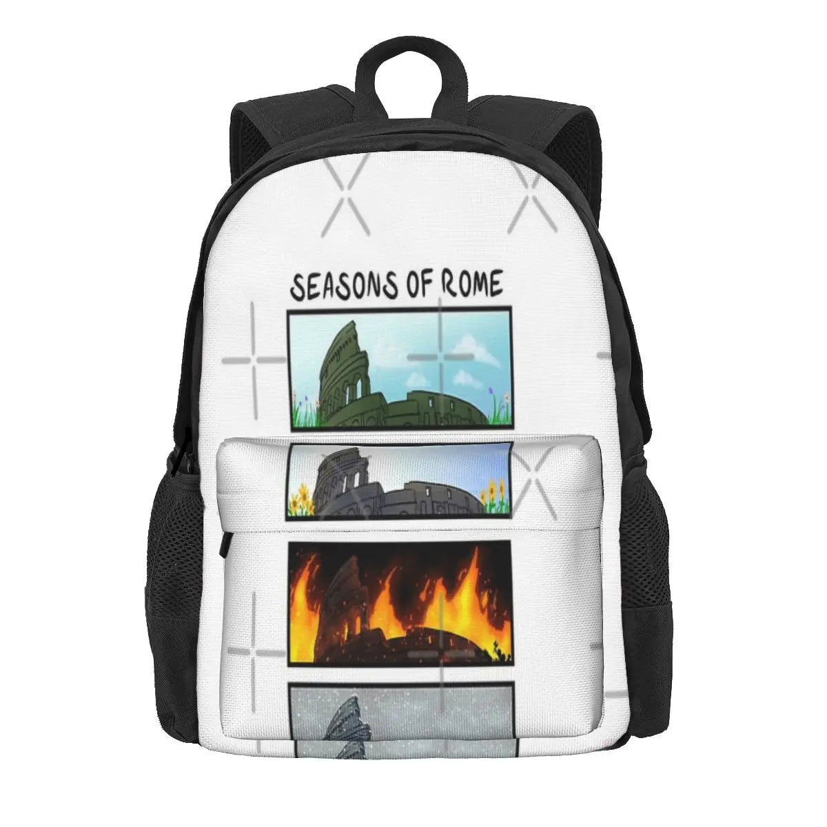 Seasons Of Rome Backpacks Men's Women's Children's Anime Backpacks