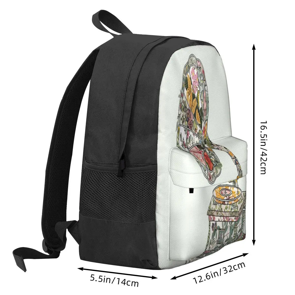 Sound Vintage Botanical Backpacks Men's & Women's Eco-Friendly School Bags