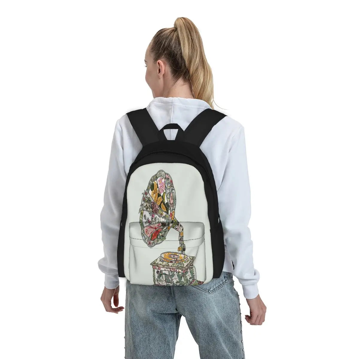 Sound Vintage Botanical Backpacks Men's & Women's Eco-Friendly School Bags