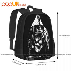 Sekiro Shadows Die Twice Hakaimon Kadokawa Backpack Large Capacity Vintage Bag