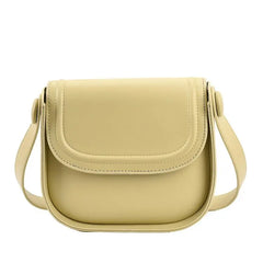 Semicircle Saddle Shoulder Crossbody Bags with Adjustable Wide Strap