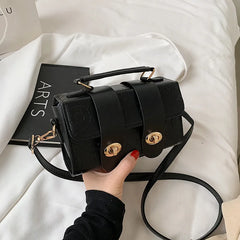 Wild Print Small Square Bag Single Shoulder Handbag