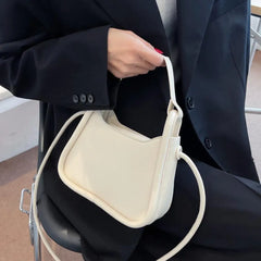 Texture Tote Bag for Women Portable Shoulder Messenger Bag