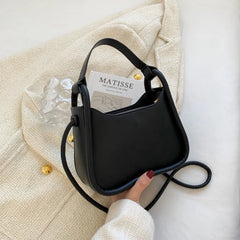 Texture Tote Bag for Women Portable Shoulder Messenger Bag