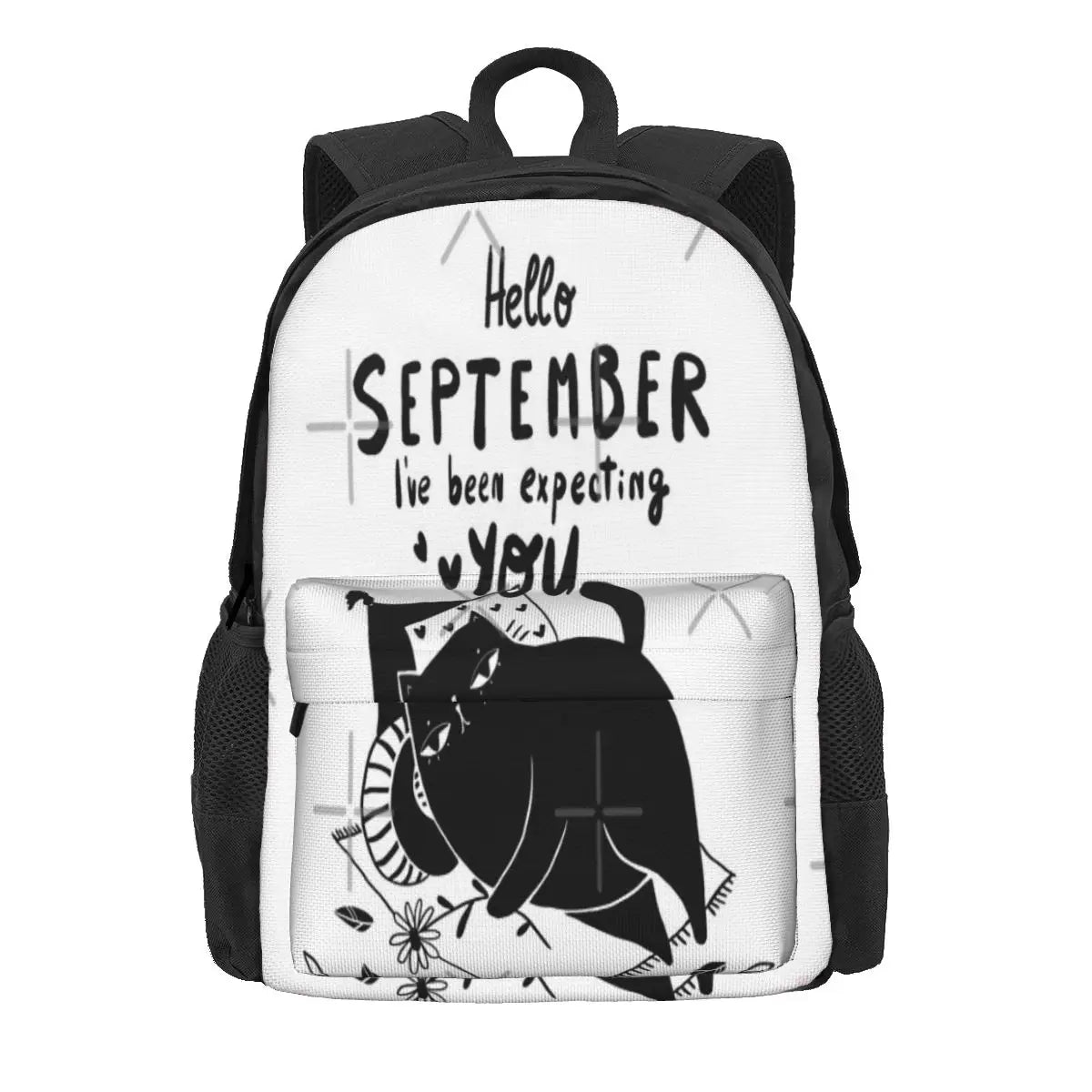 September Cat Backpacks Men's Backpacks Bags For Women
