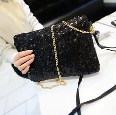 Sequin Chain Handbag Women Bag Girls Purse Bag Crossbody Bags Ladies Bag