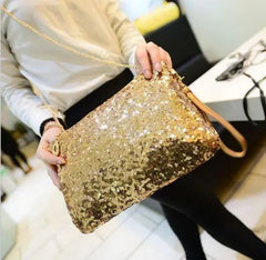 Sequin Chain Handbag Women Bag Girls Purse Bag Crossbody Bags Ladies Bag