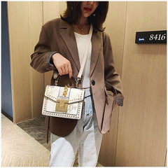 Serpentine Crossbody Bag Women Handbag Snakeskin Shoulder Bag