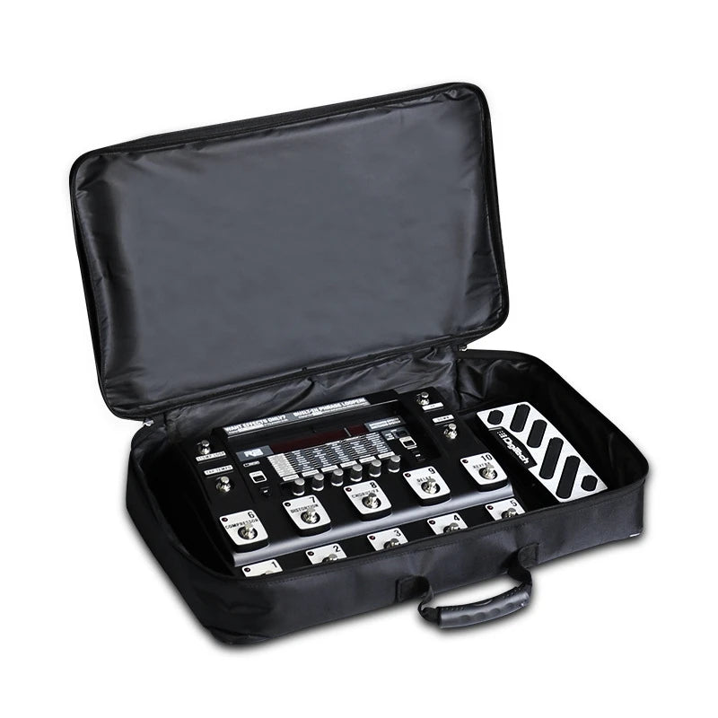 Large Guitar Pedalboard Bag - Portable Effects Pedal Board Case
