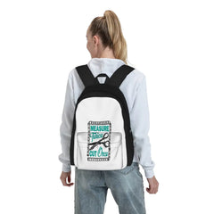 Sewing Dressmaking Quilting Motto Backpacks Men Women Bags