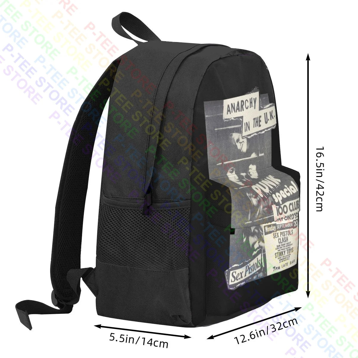 Sex Pistols-Anarchy In The Uk-100 Club Punk Vintage Backpack