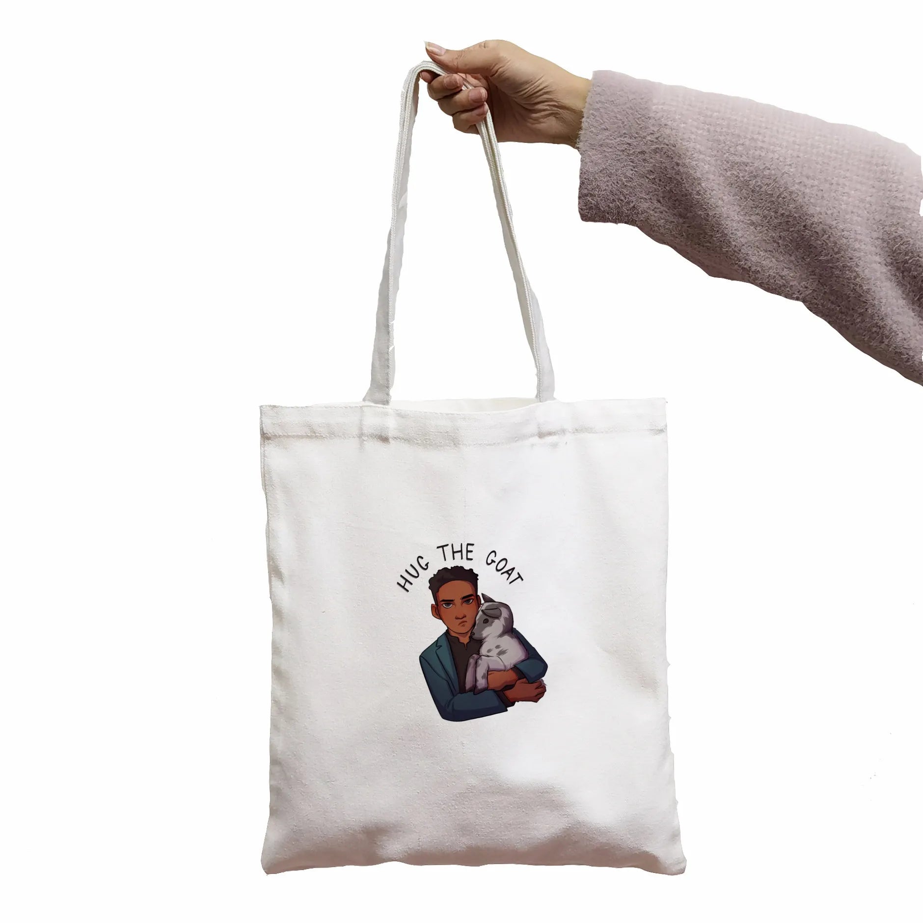 Shadow and Bone Gothic Canvas Bag Horror Large Shopper Bag