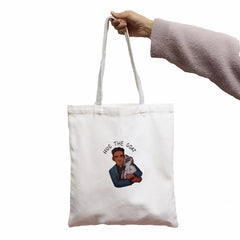 Shadow and Bone Gothic Canvas Bag Horror Large Shopper Bag