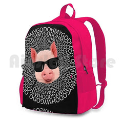 Shane Dawson Pig Apparel Hiking Backpack Waterproof Camping Travel