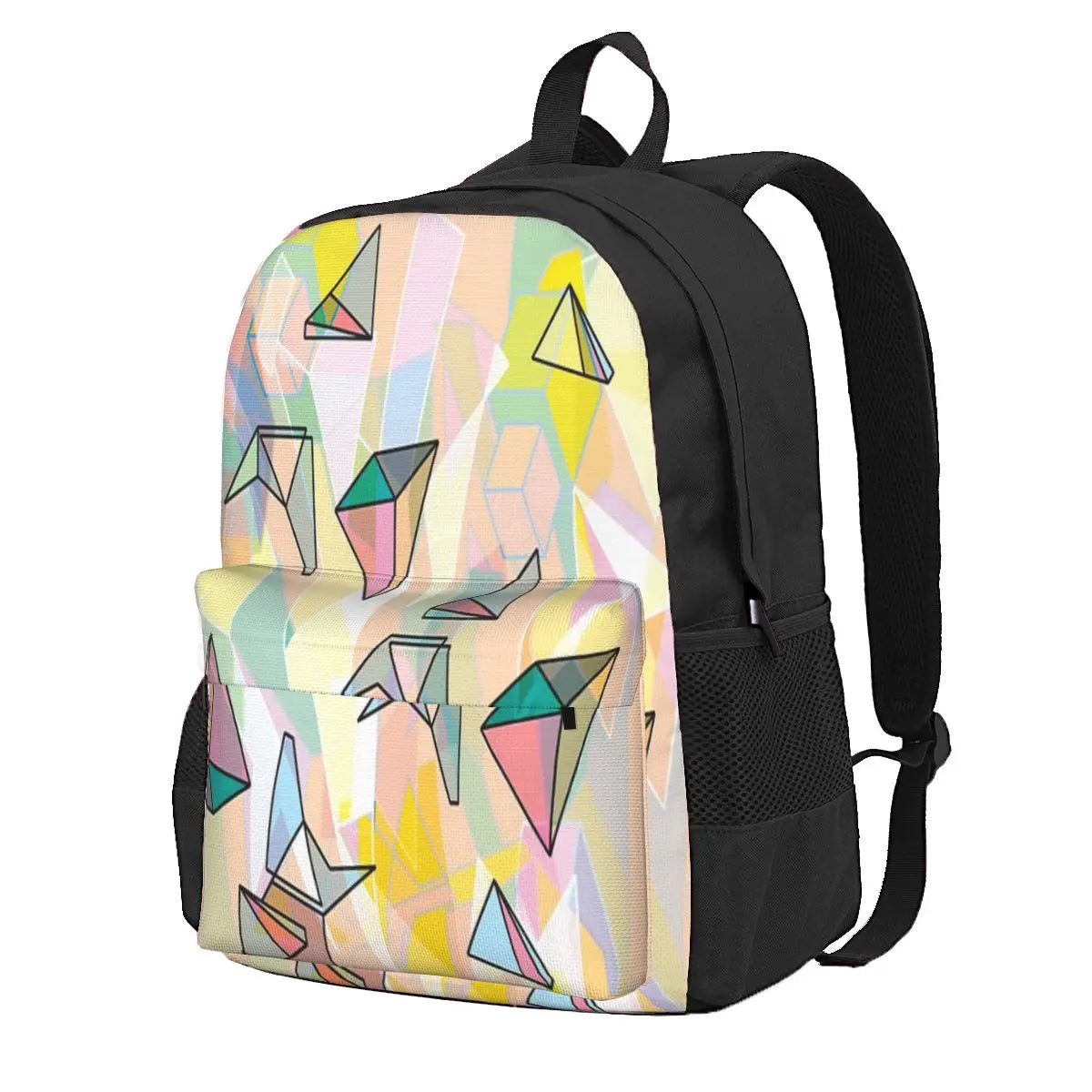 Shapes Backpacks Men's & Women's Eco-Friendly Anime Bag