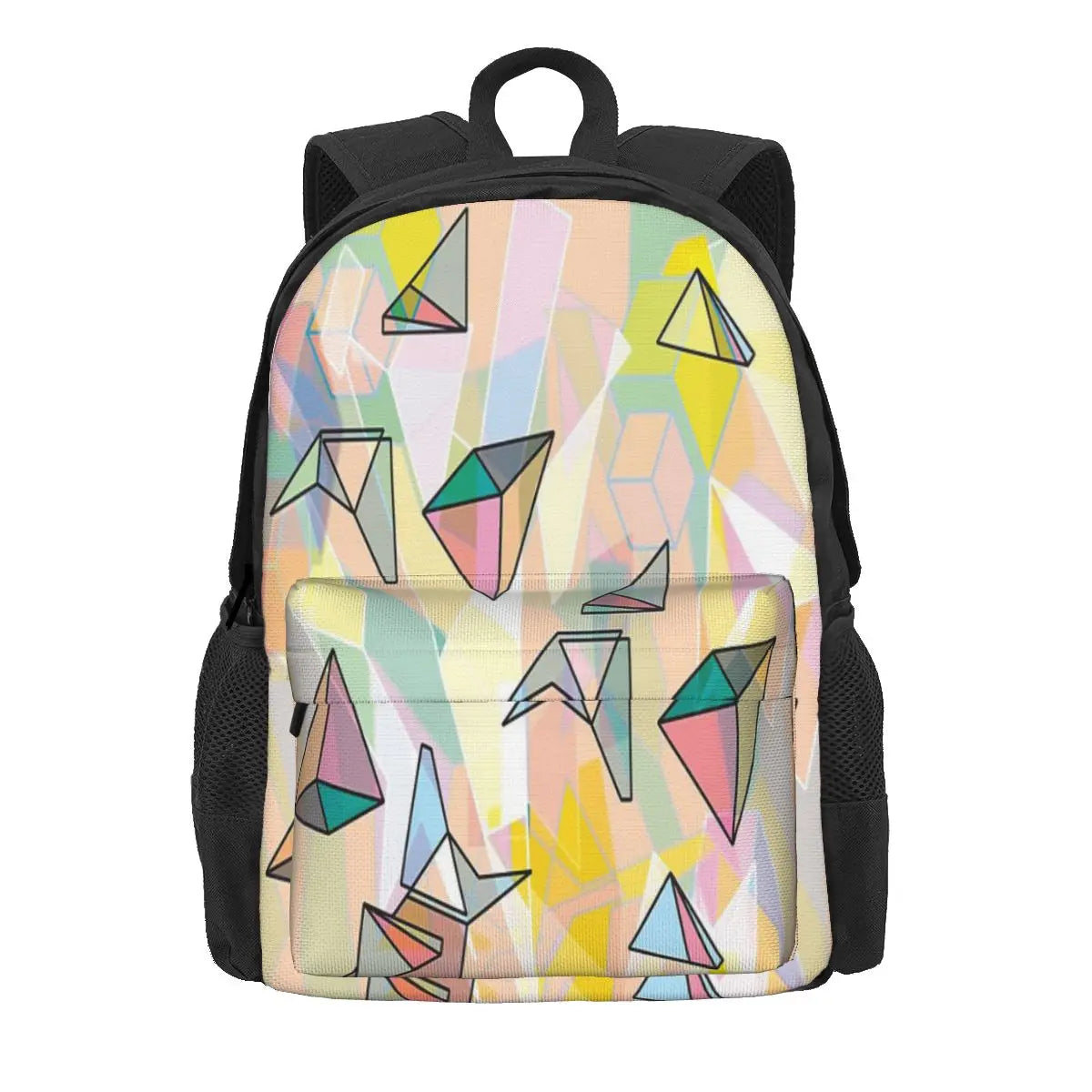 Shapes Backpacks Men's & Women's Eco-Friendly Anime Bag