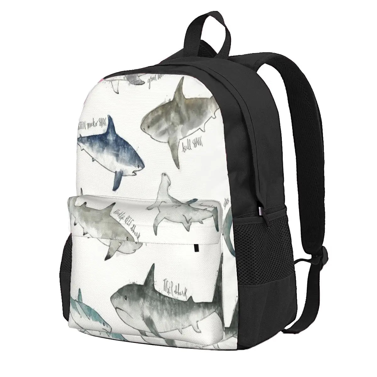 Sharks 2 Backpacks Men's/Women's Plain Personalised Bag