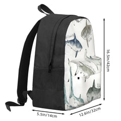 Sharks 2 Backpacks Men's/Women's Plain Personalised Bag