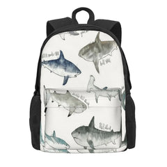 Sharks 2 Backpacks Men's/Women's Plain Personalised Bag