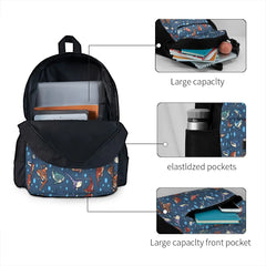 Sharks In The Dark Backpacks Men's Backpacks Bags For Women