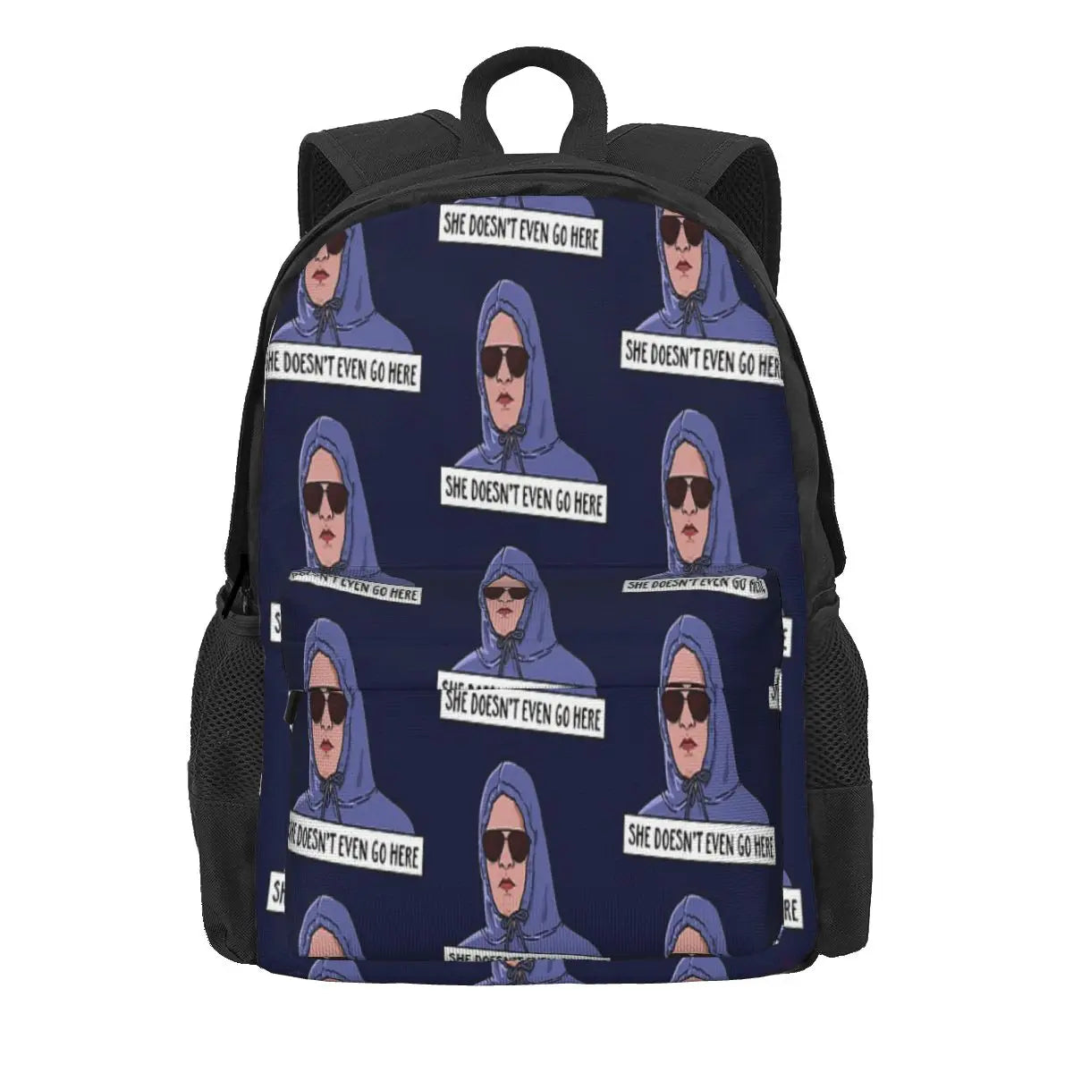 She Doesn't Even Go Here Backpack Men's Women's Back Pack