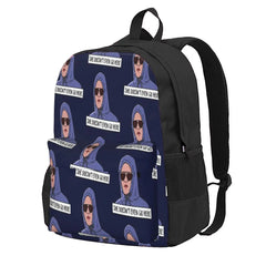 She Doesn't Even Go Here Backpack Men's Women's Back Pack