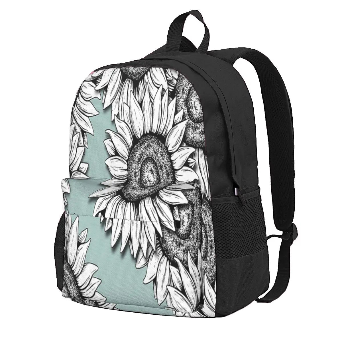Wild Flower Backpack Men's & Women's Recycled Bag