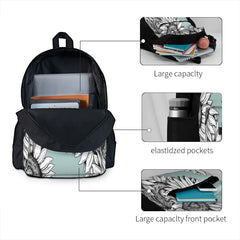 Wild Flower Backpack Men's & Women's Recycled Bag