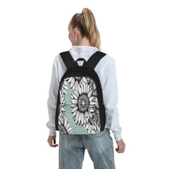Wild Flower Backpack Men's & Women's Recycled Bag