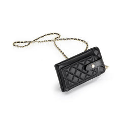 Sheepskin Ringbone Mobile phone Bag crossbody Ladies shoulder bag