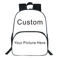Sheesh Print Children Backpack for Teens School Bag
