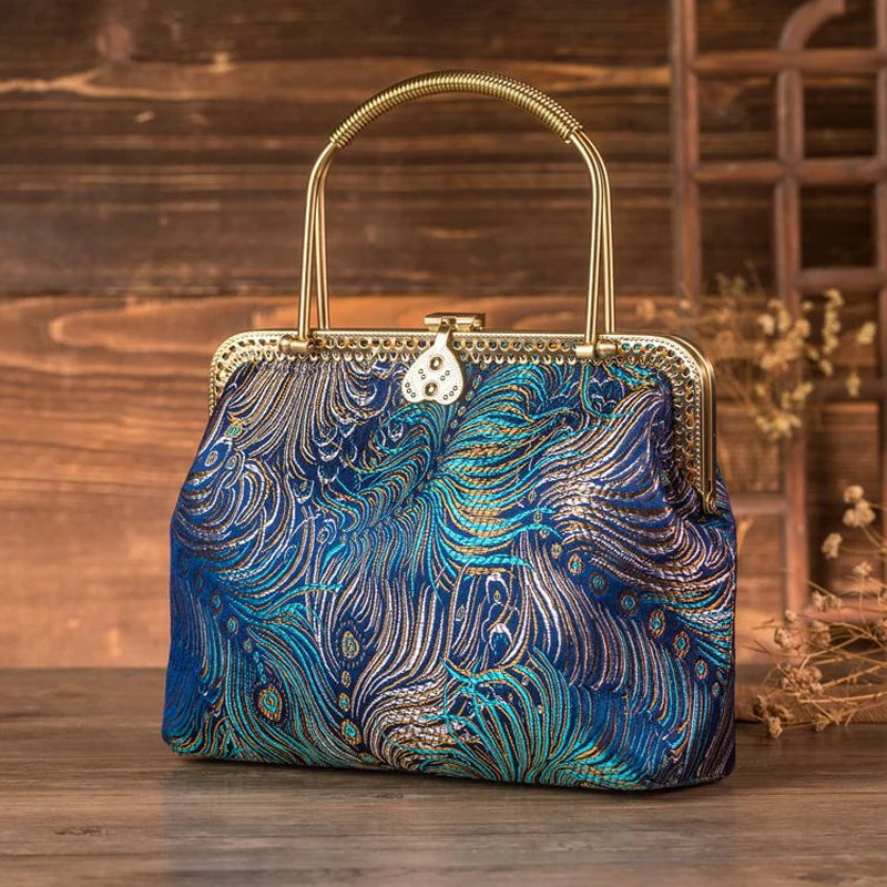 Shell Lock Pure Women Bag Lady Vintage Shoulder Crossbody Bags