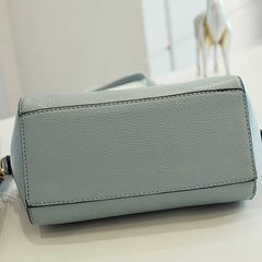 Shell Shoulder Bags Women Zipper PU Leather Cross-body Street Storage Bolsa